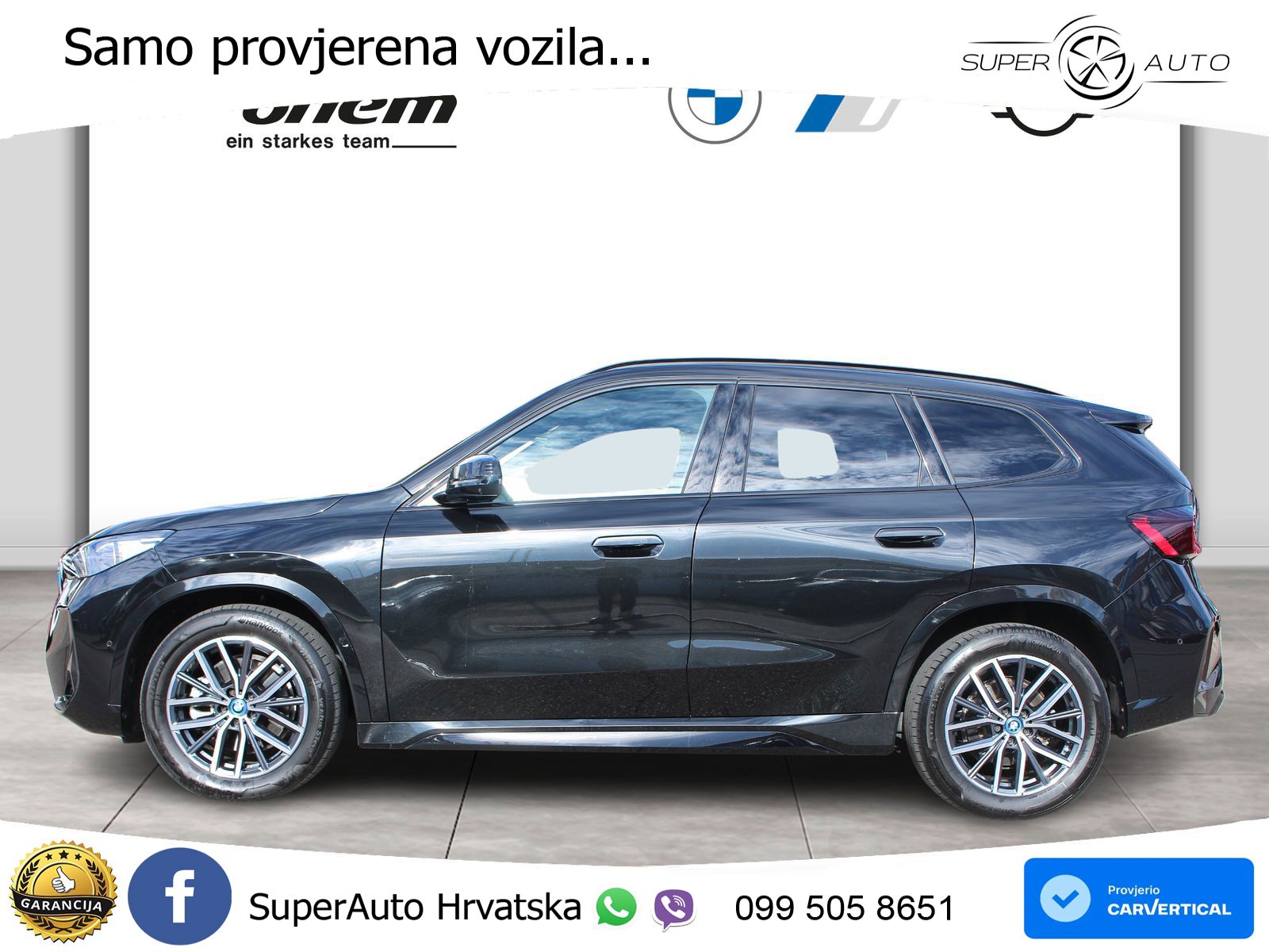 BMW iX1 68 kWh (313 KS) xDrive30 M Sport LED+GR SJED+ACC