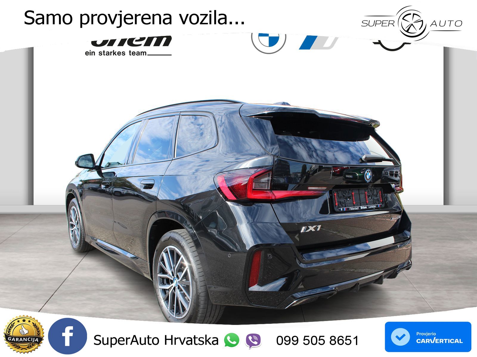 BMW iX1 68 kWh (313 KS) xDrive30 M Sport LED+GR SJED+ACC
