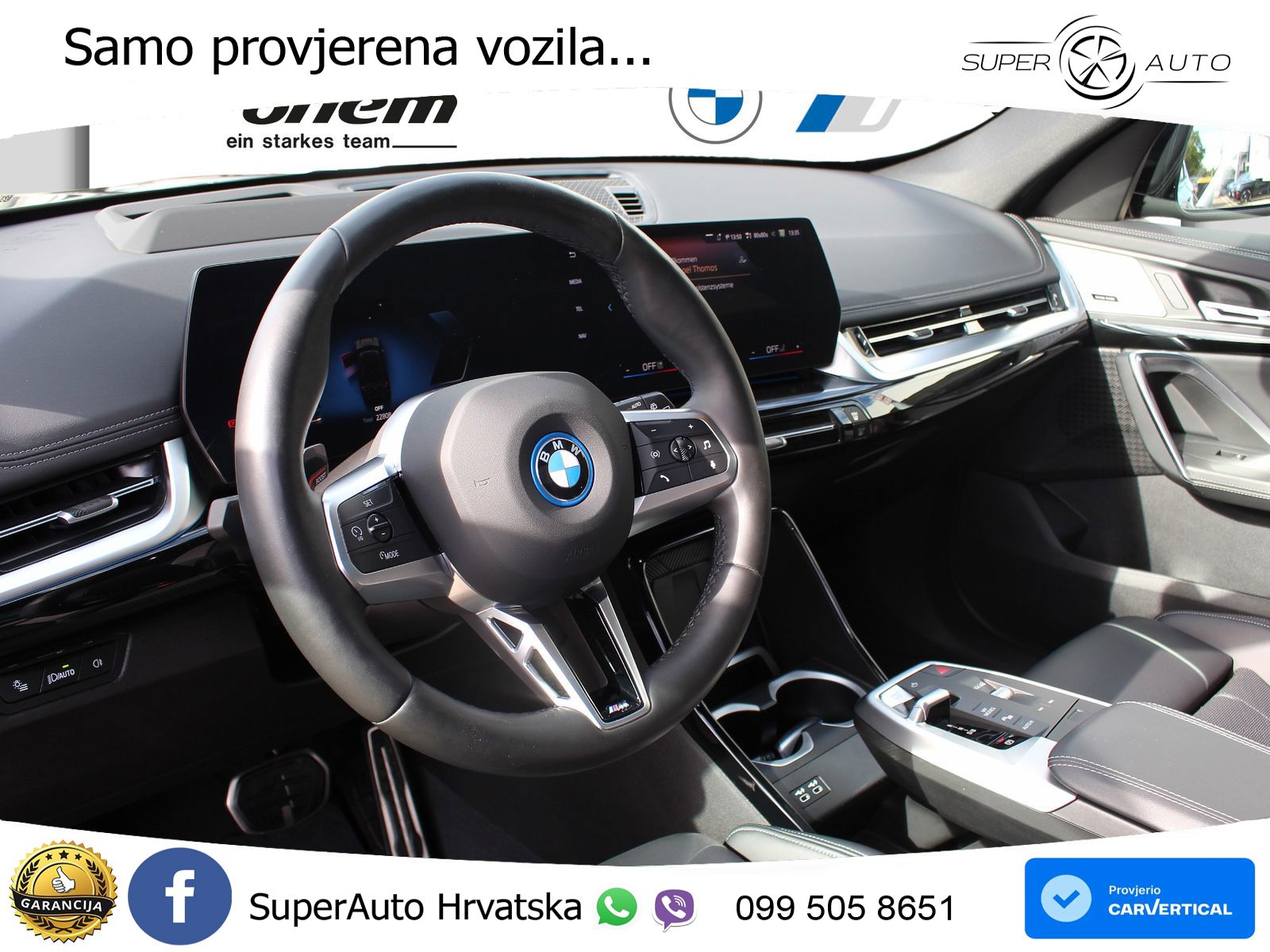 BMW iX1 68 kWh (313 KS) xDrive30 M Sport LED+GR SJED+ACC