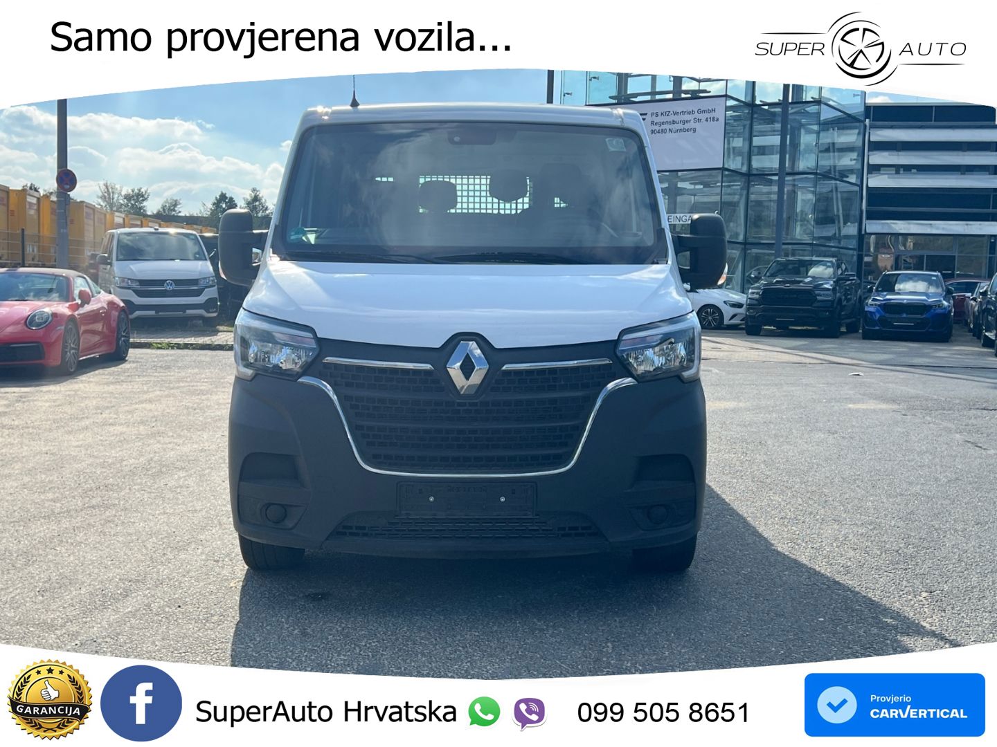 Renault Master III DoKa Kipper L3H1 3,5t Klima 145 KS