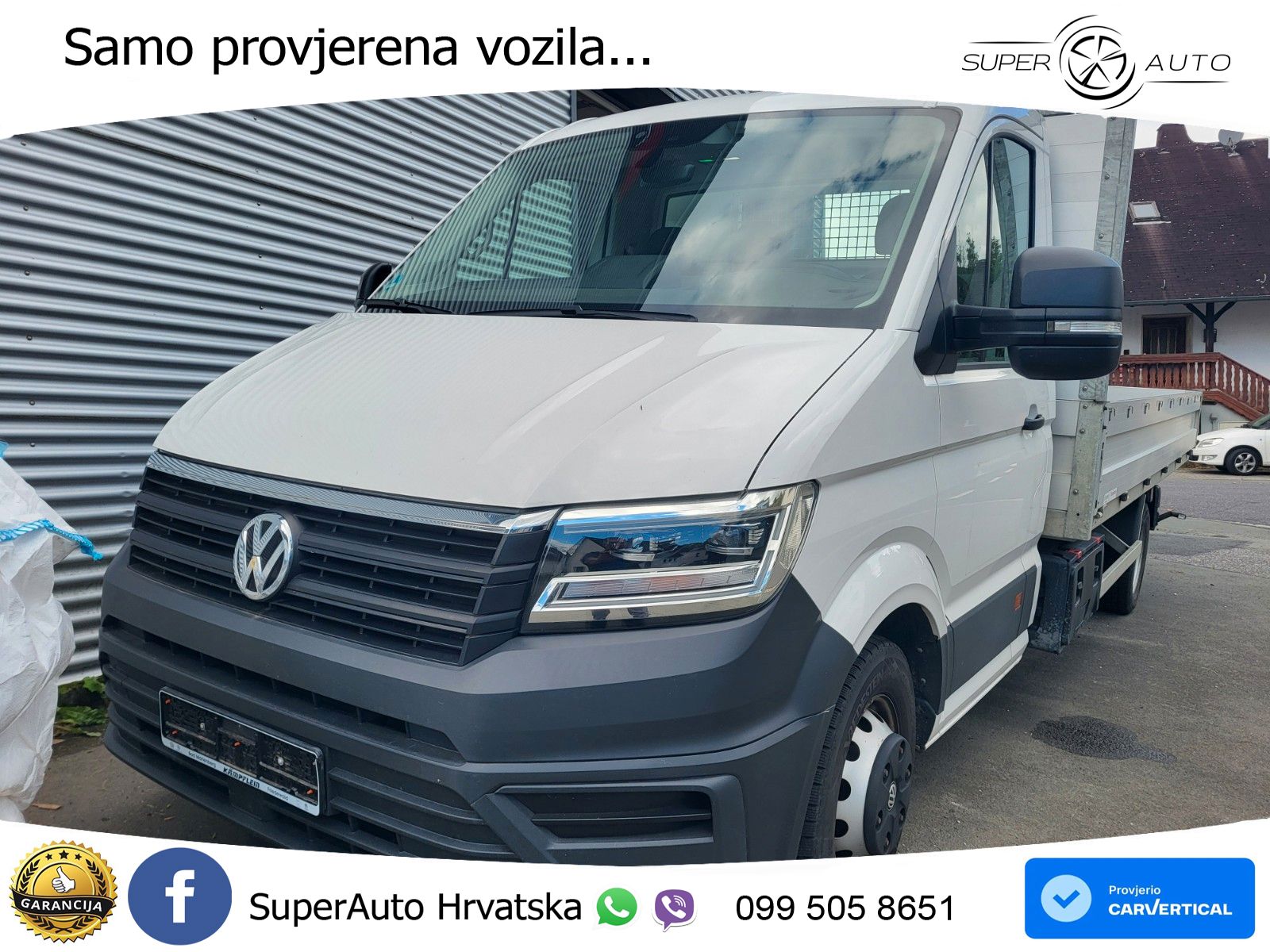 Volkswagen Crafter Pritsche 50 lang RWD 163 KS