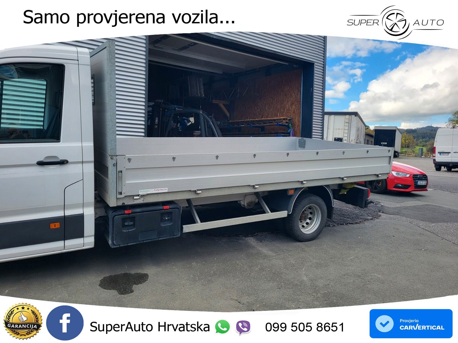 Volkswagen Crafter Pritsche 50 lang RWD 163 KS
