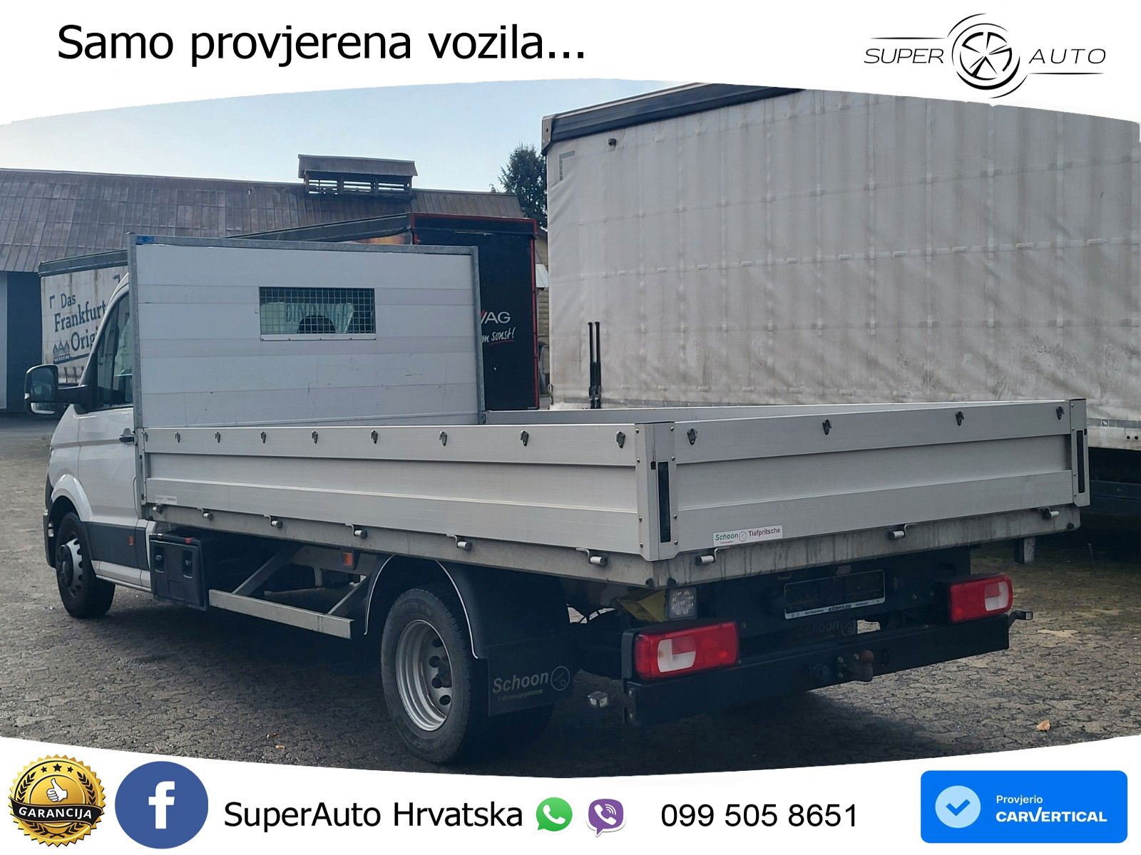 Volkswagen Crafter Pritsche 50 lang RWD 163 KS