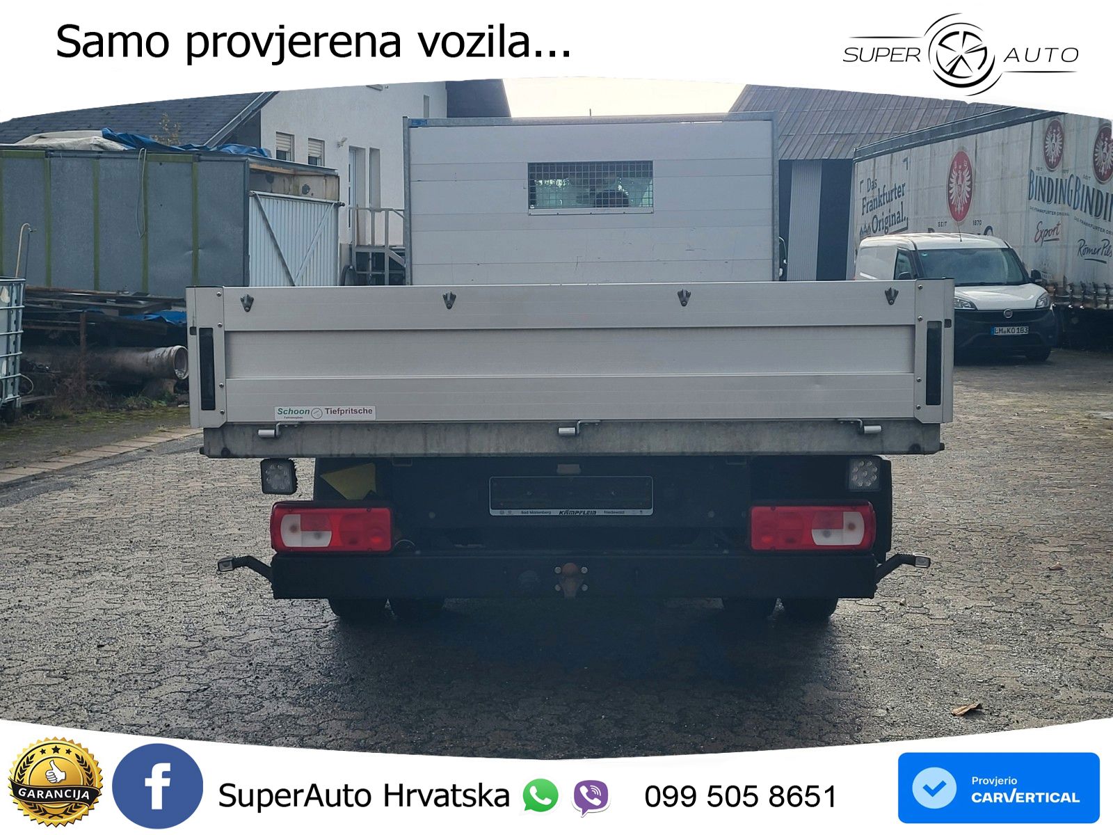Volkswagen Crafter Pritsche 50 lang RWD 163 KS