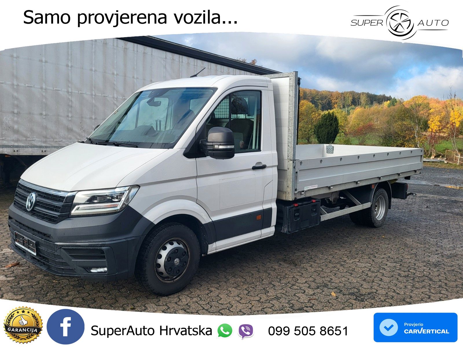 Volkswagen Crafter Pritsche 50 lang RWD 163 KS