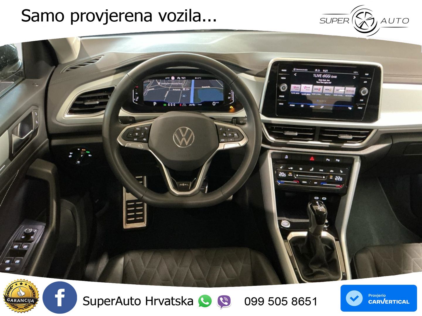 Volkswagen T-Roc 1.5 TSI (150 KS) DSG LED+GR SJED+ACC