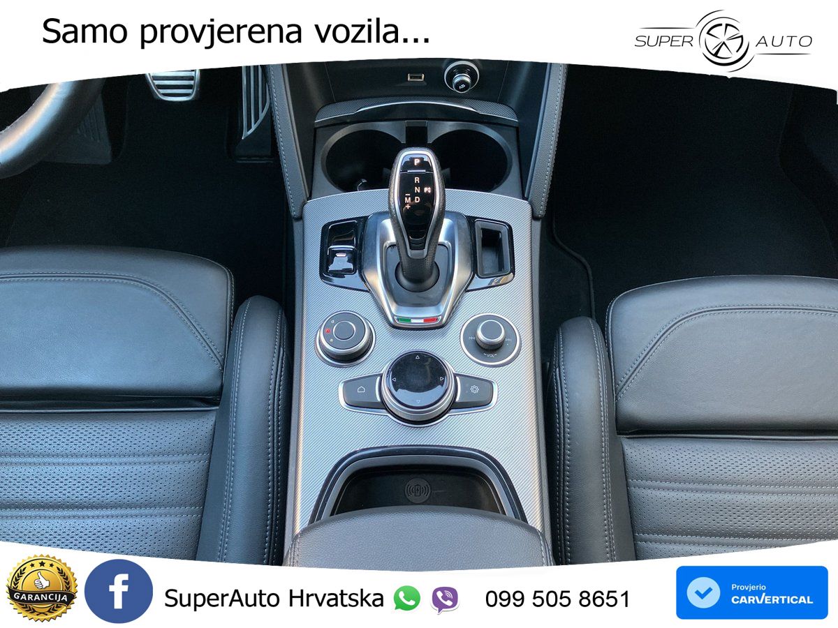 Alfa Romeo Stelvio 2.2 MultiJet II (210 KS) Q4 Automatic LED+GR SJED+ACC