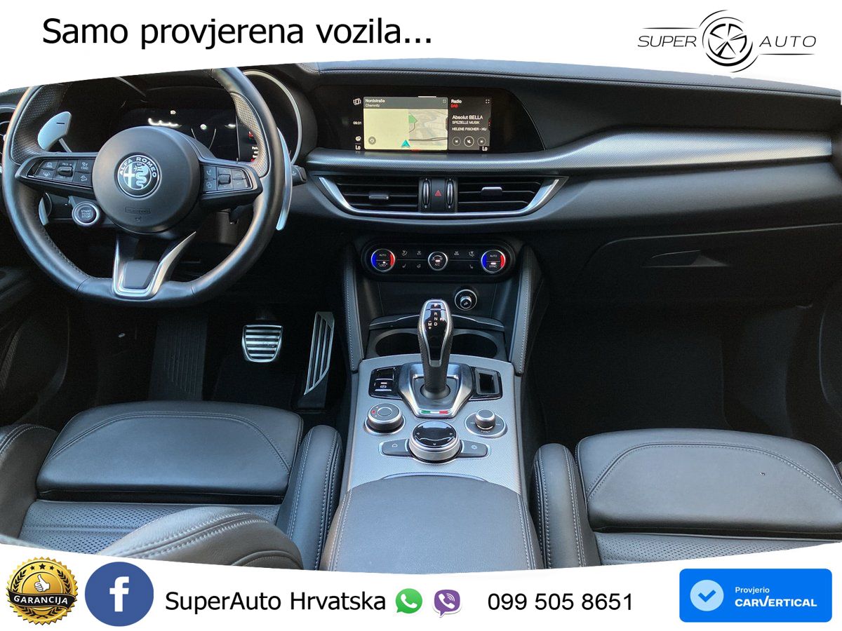 Alfa Romeo Stelvio 2.2 MultiJet II (210 KS) Q4 Automatic LED+GR SJED+ACC