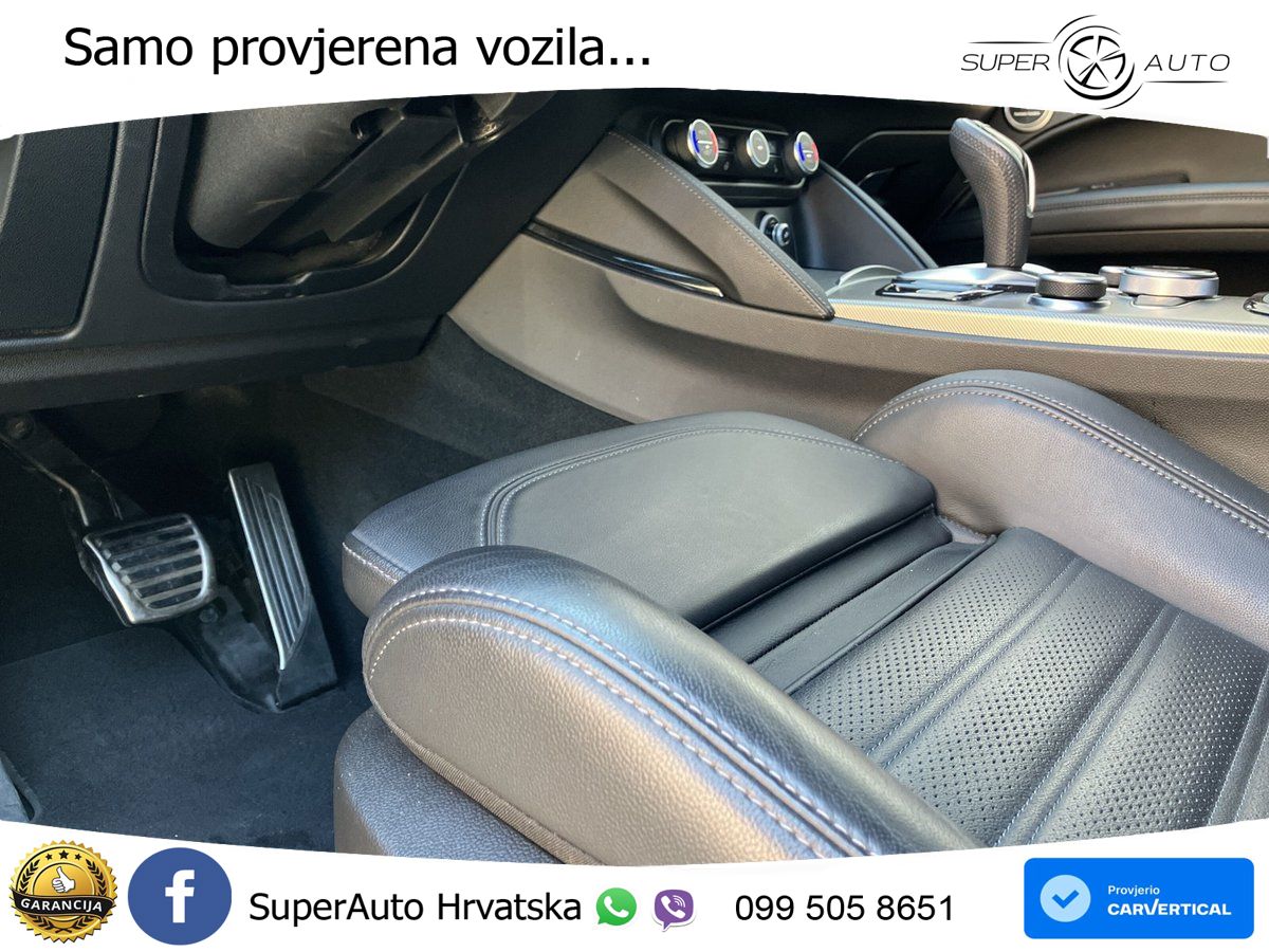 Alfa Romeo Stelvio 2.2 MultiJet II (210 KS) Q4 Automatic LED+GR SJED+ACC