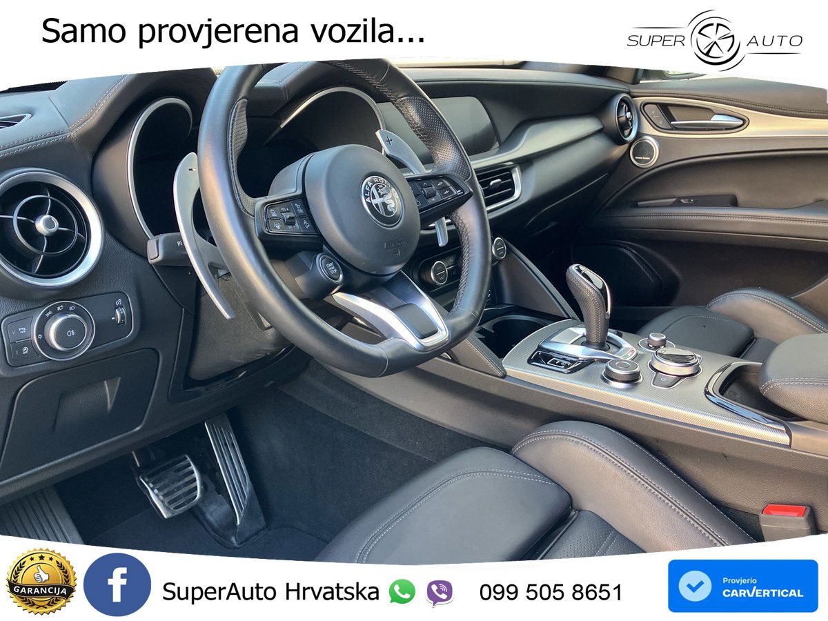 Alfa Romeo Stelvio 2.2 MultiJet II (210 KS) Q4 Automatic LED+GR SJED+ACC