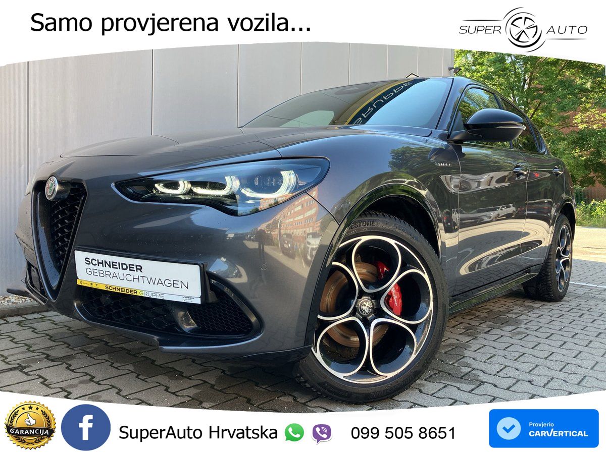Alfa Romeo Stelvio 2.2 MultiJet II (210 KS) Q4 Automatic LED+GR SJED+ACC