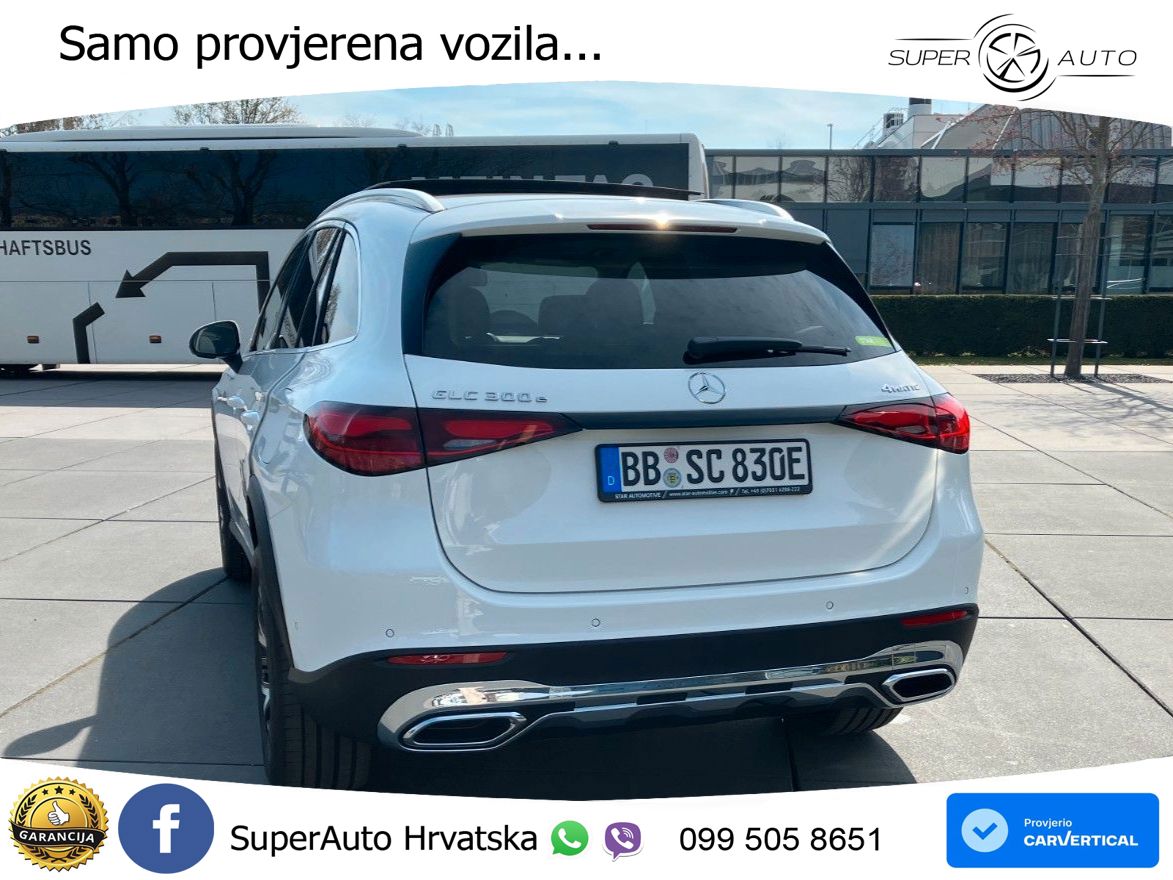 Mercedes GLC 300e (313 KS) 4MATIC 9G-TRONIC Avantgarde ACC+GR SJED+360+PANO