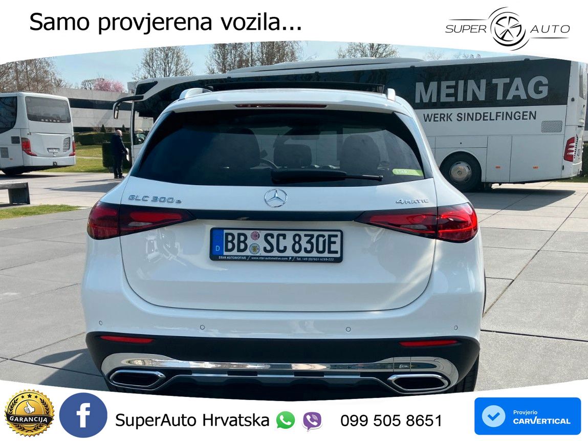 Mercedes GLC 300e (313 KS) 4MATIC 9G-TRONIC Avantgarde ACC+GR SJED+360+PANO
