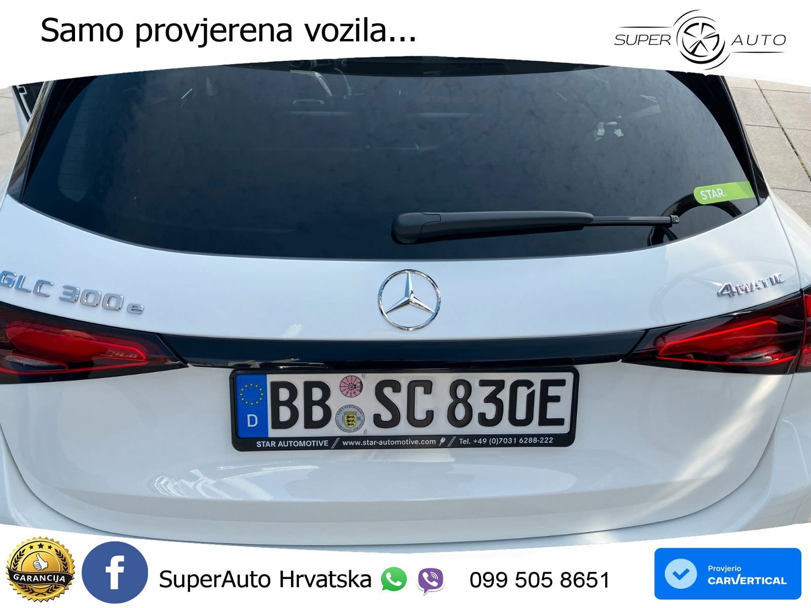 Mercedes GLC 300e (313 KS) 4MATIC 9G-TRONIC Avantgarde ACC+GR SJED+360+PANO