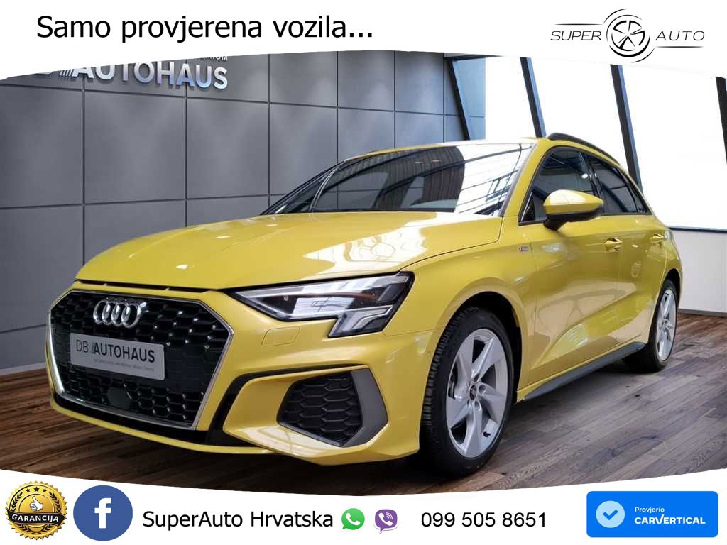 Audi A3 35 TFSI (150 KS) S tronic S line LED+GR SJED+ACC