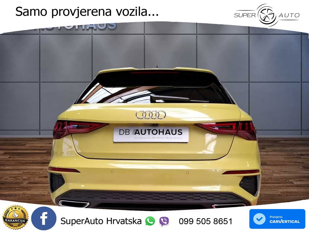 Audi A3 35 TFSI (150 KS) S tronic S line LED+GR SJED+ACC