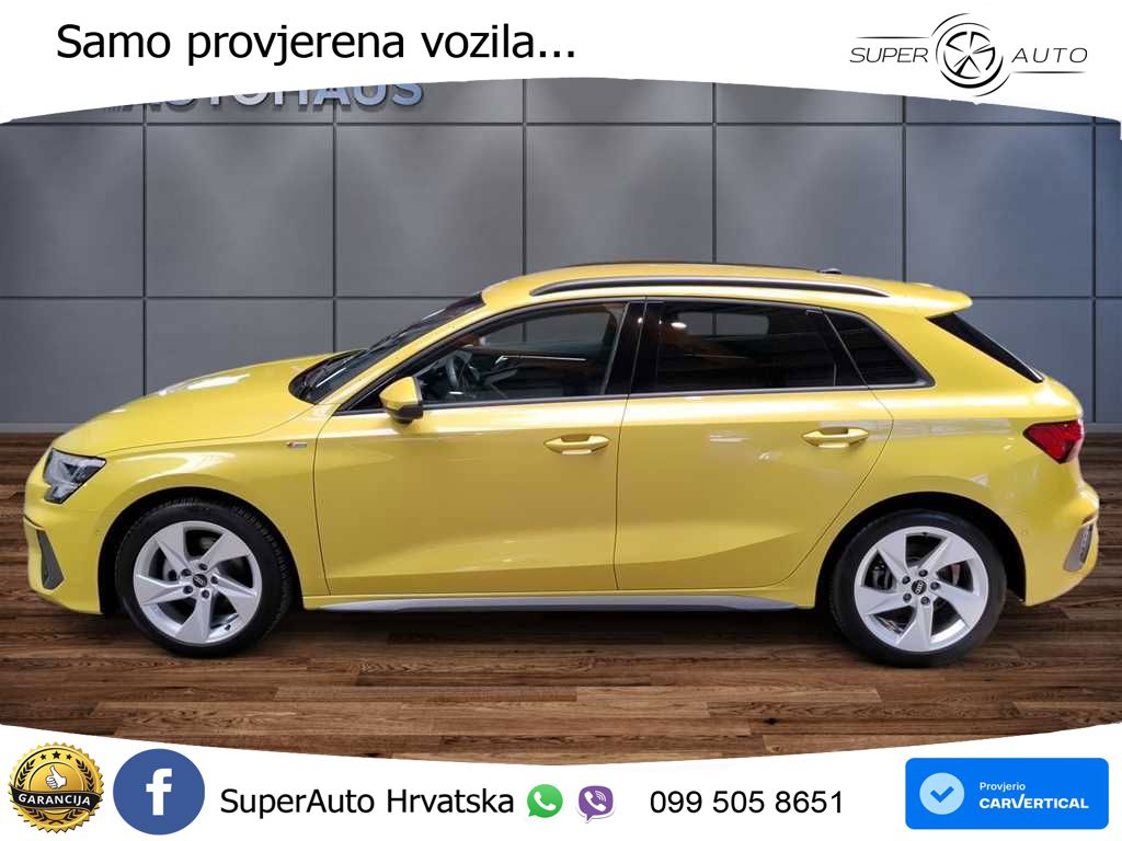 Audi A3 35 TFSI (150 KS) S tronic S line LED+GR SJED+ACC