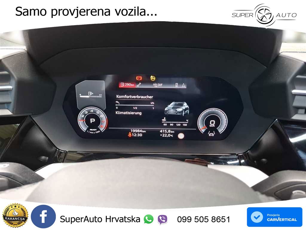 Audi A3 35 TFSI (150 KS) S tronic S line LED+GR SJED+ACC