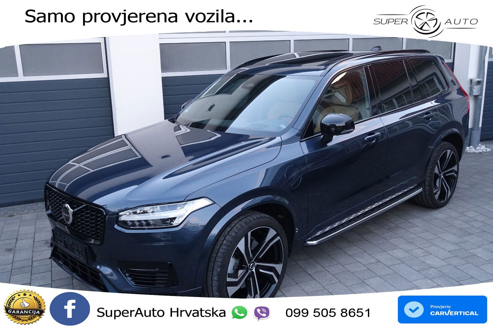 Volvo XC90 2.0 T8 AWD Automatic ACC+HEAD+4xGR SJED+360+PANO