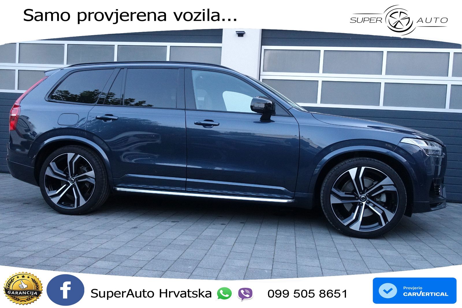 Volvo XC90 2.0 T8 AWD Automatic ACC+HEAD+4xGR SJED+360+PANO