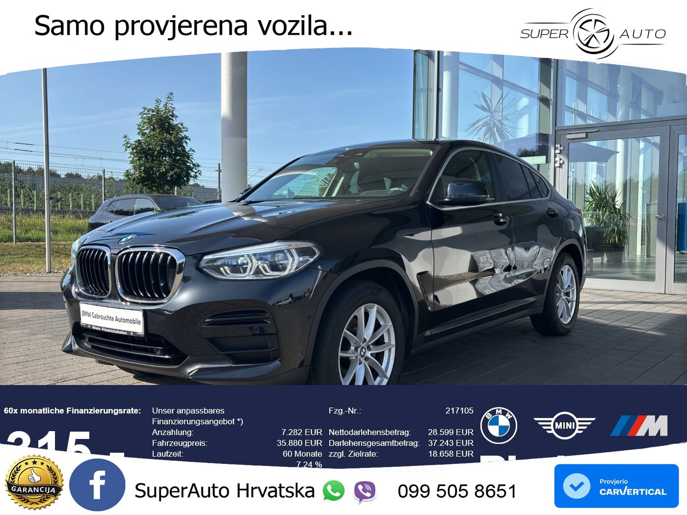 BMW X4 20i (184 KS) xDrive Steptronic