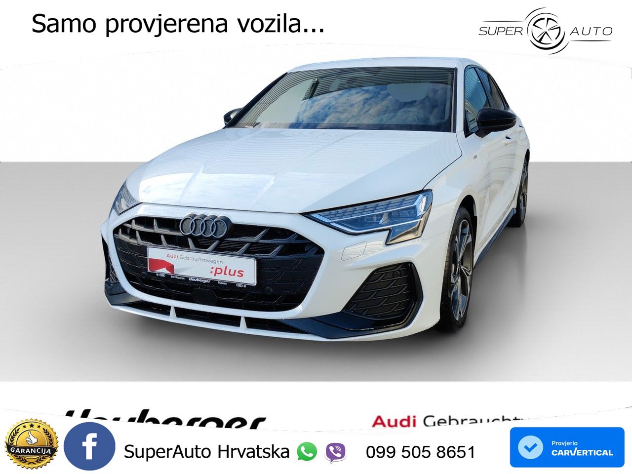 Audi A3 35 TFSI (150 KS) S tronic S line LED+GR SJED+ACC