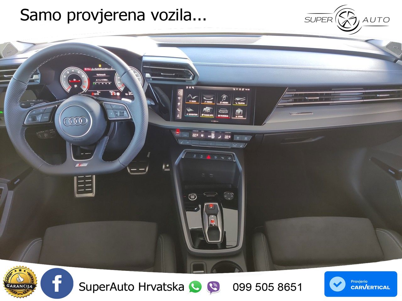 Audi A3 35 TFSI (150 KS) S tronic S line LED+GR SJED+ACC