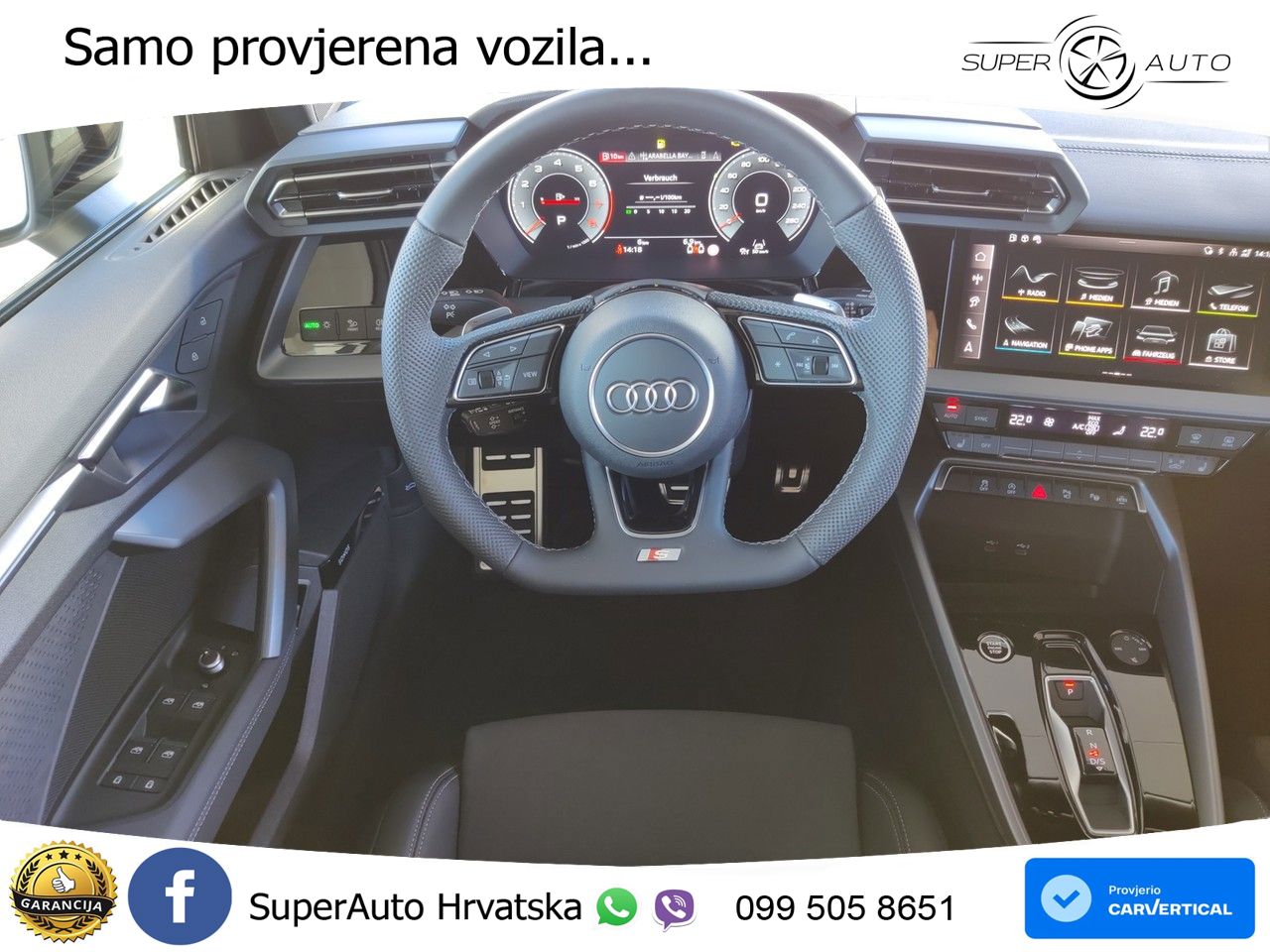 Audi A3 35 TFSI (150 KS) S tronic S line LED+GR SJED+ACC