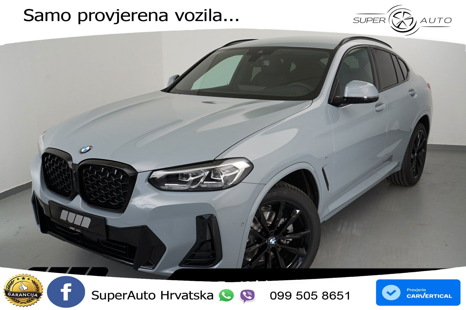 BMW X4 20d (190 KS) xDrive Steptronic M Sport LED+GR SJED+ACC