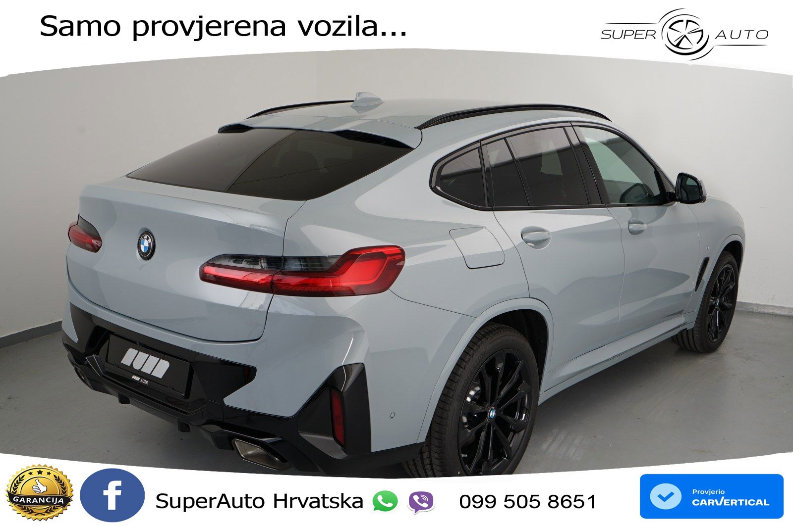 BMW X4 20d (190 KS) xDrive Steptronic M Sport LED+GR SJED+ACC