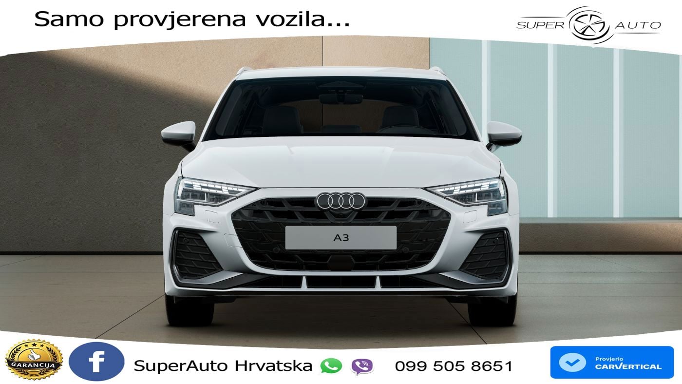 Audi A3 30 TFSI (116 KS) S line LED+GR SJED+ACC