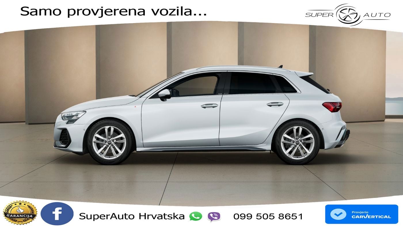 Audi A3 30 TFSI (116 KS) S line LED+GR SJED+ACC