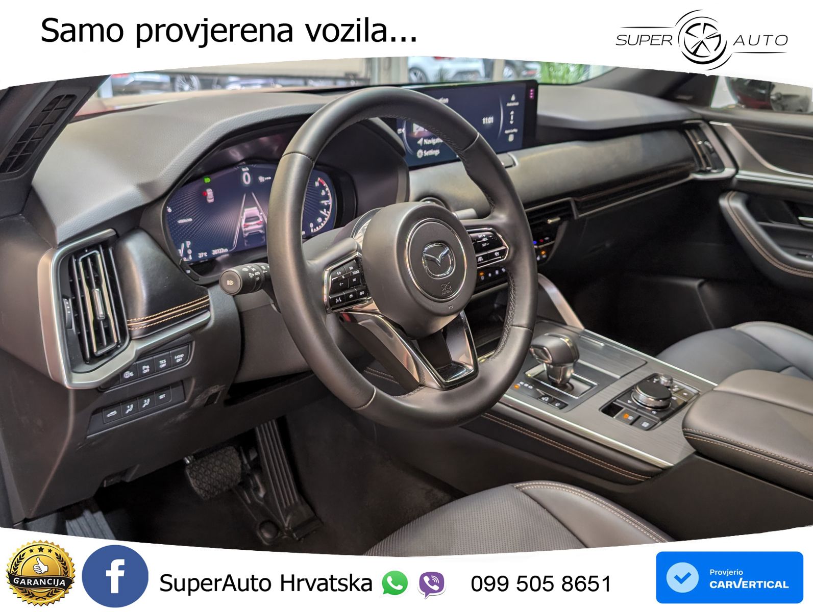 Mazda CX-60 3.3 e-Skyactiv D (254 KS) AWD Automatic LED+GR SJED+ACC