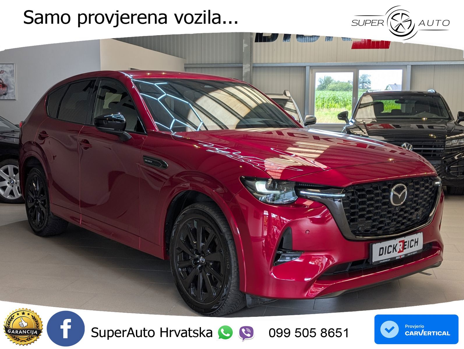 Mazda CX-60 3.3 e-Skyactiv D (254 KS) AWD Automatic LED+GR SJED+ACC