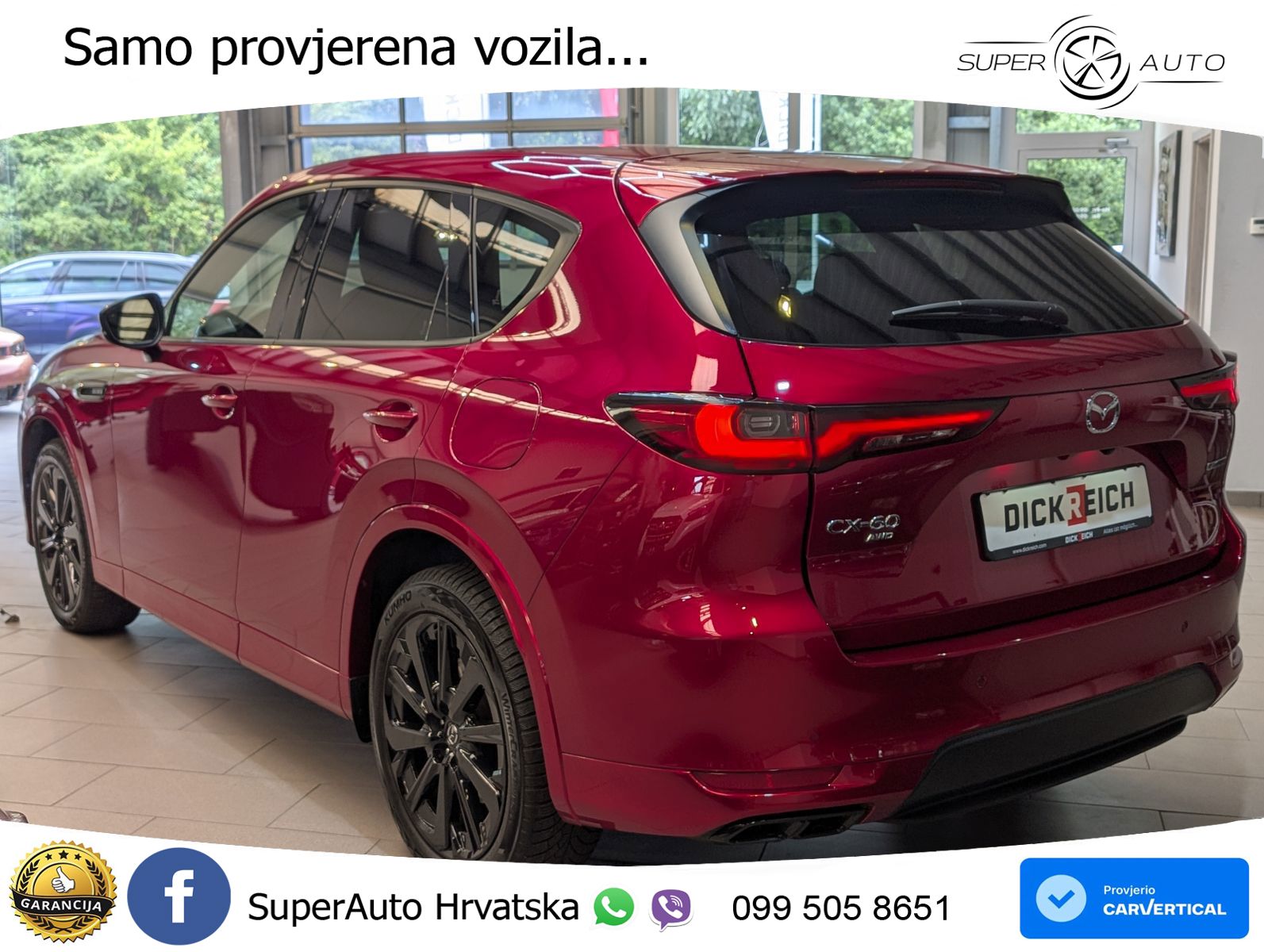 Mazda CX-60 3.3 e-Skyactiv D (254 KS) AWD Automatic LED+GR SJED+ACC