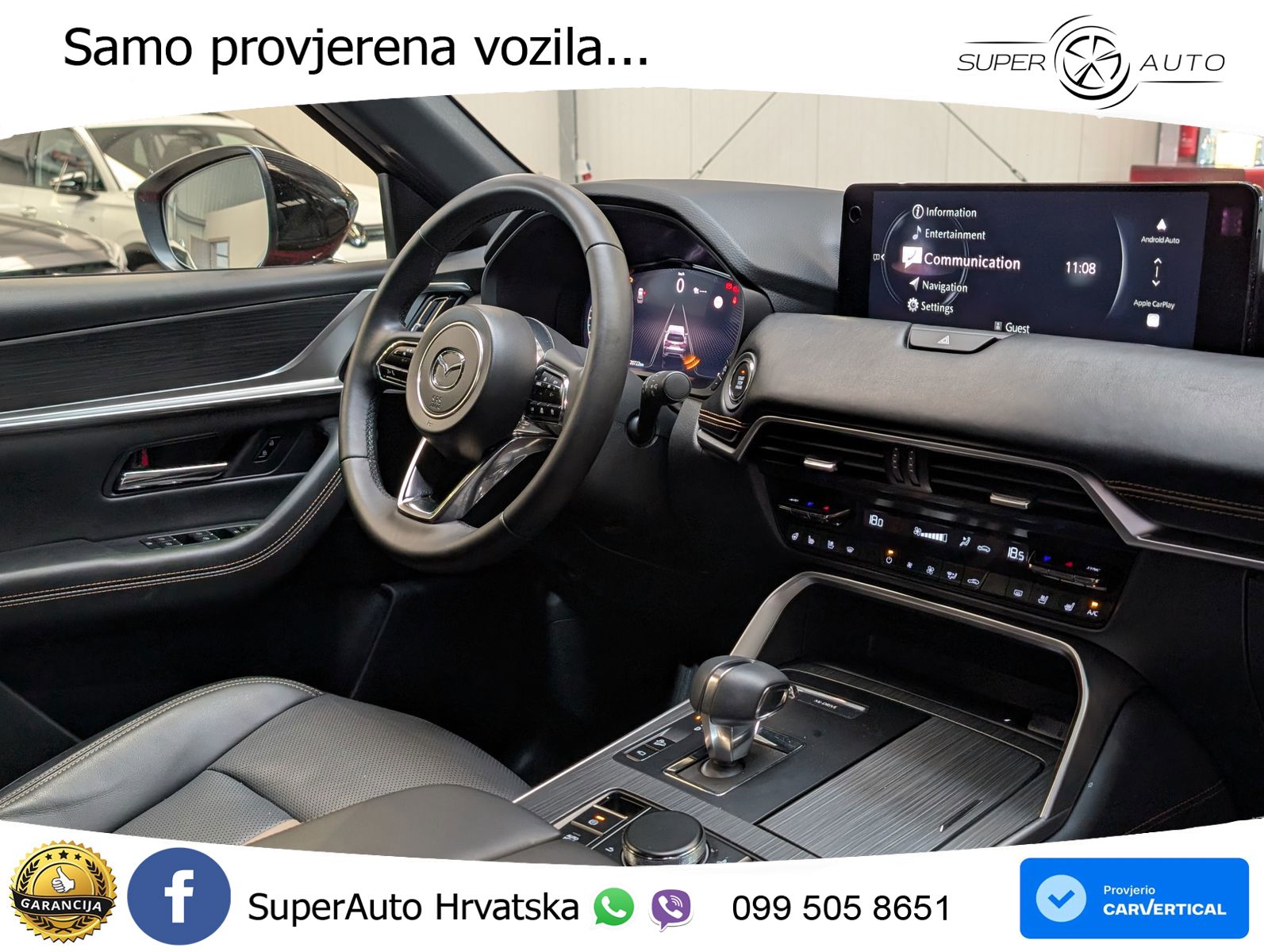 Mazda CX-60 3.3 e-Skyactiv D (254 KS) AWD Automatic LED+GR SJED+ACC