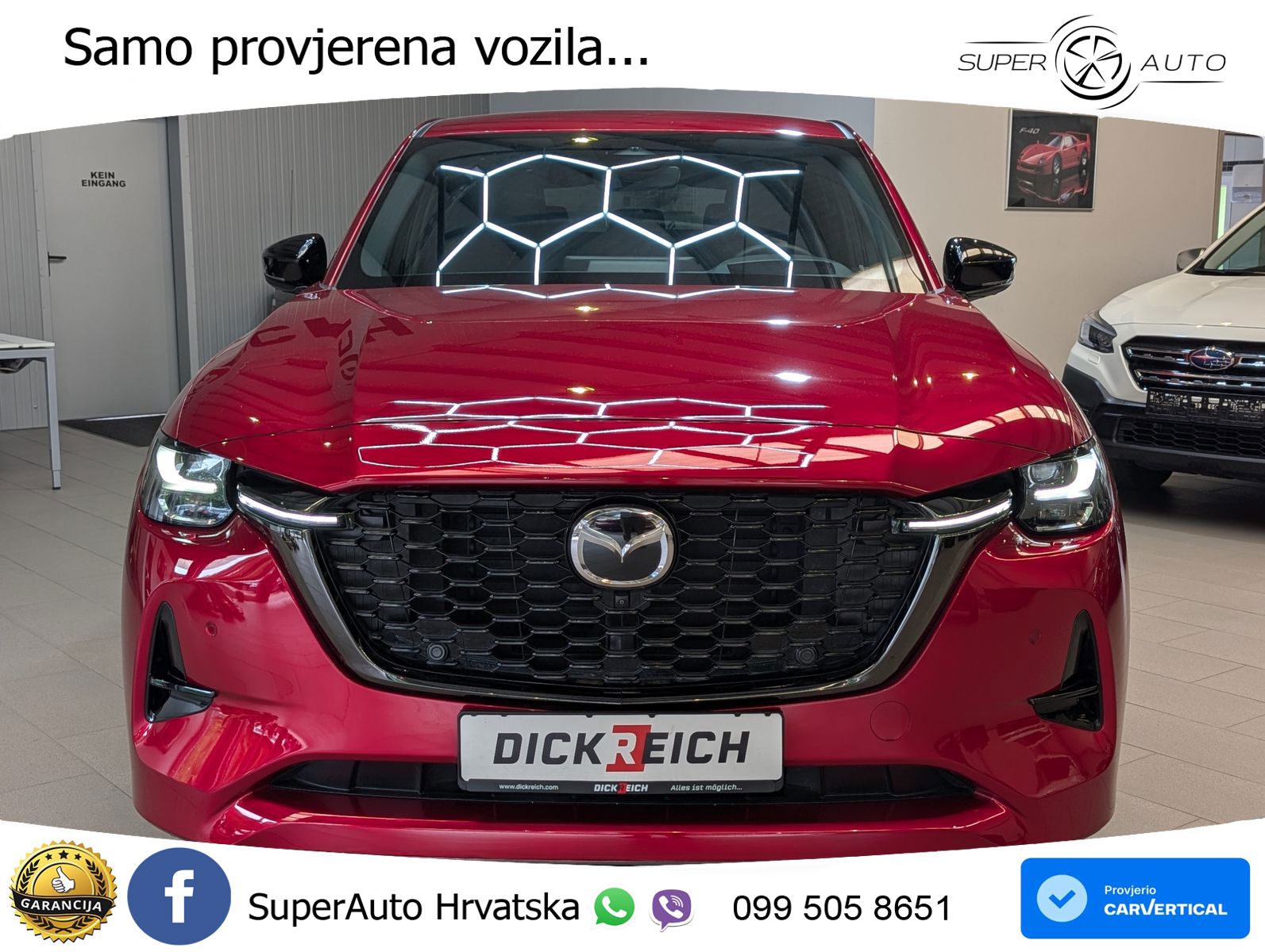 Mazda CX-60 3.3 e-Skyactiv D (254 KS) AWD Automatic LED+GR SJED+ACC