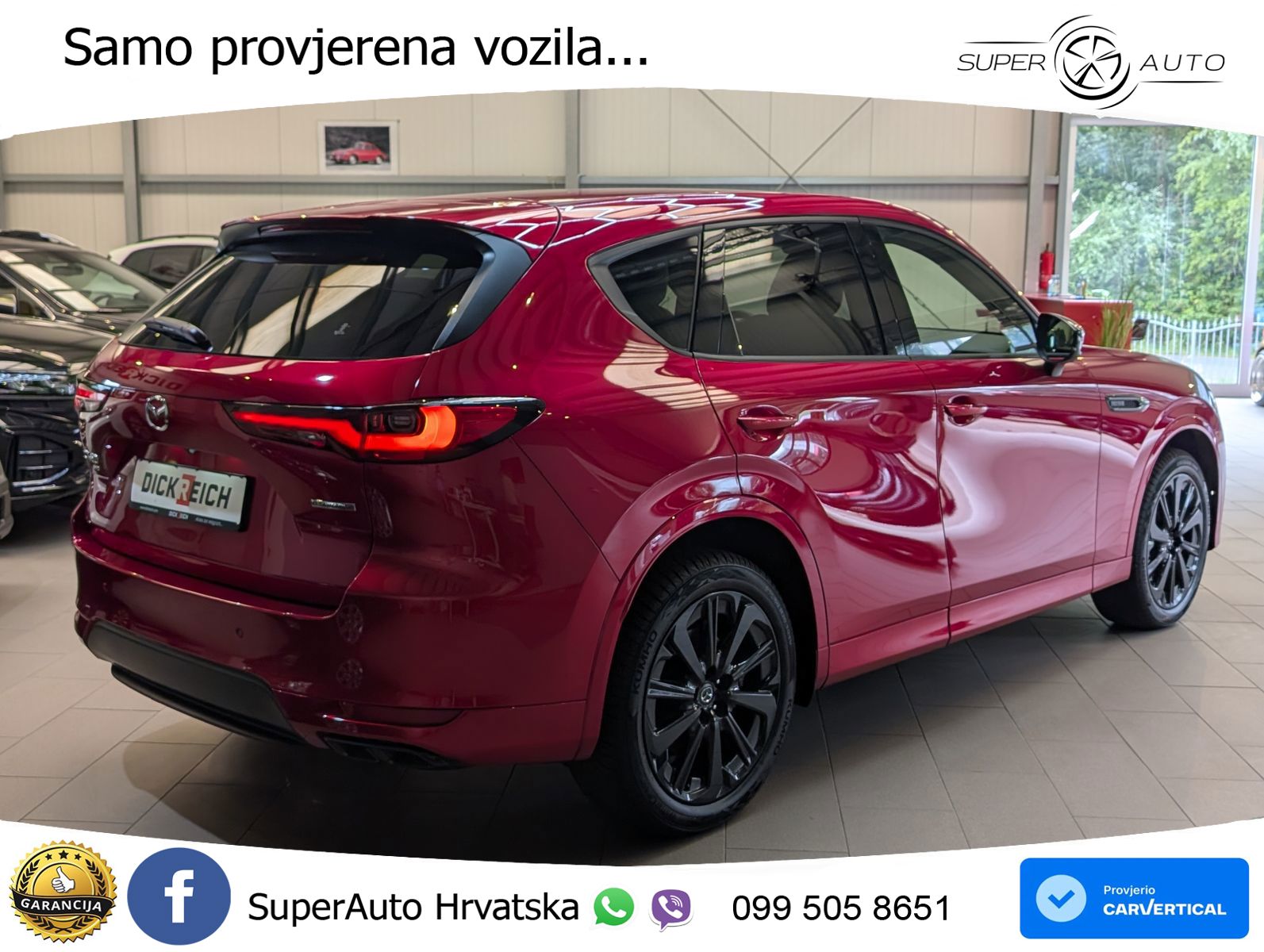 Mazda CX-60 3.3 e-Skyactiv D (254 KS) AWD Automatic LED+GR SJED+ACC