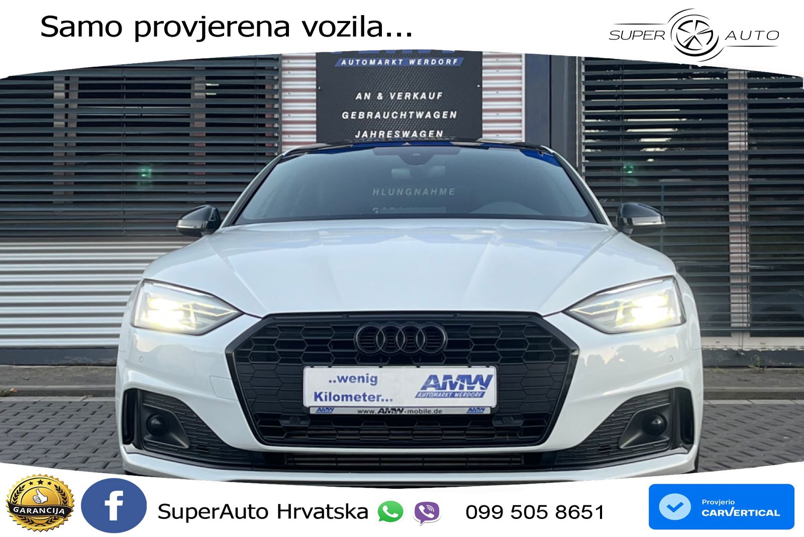 Audi A5 Sportback  40 TFSI (204 KS) S tronic S line LED+GR SJED+ACC