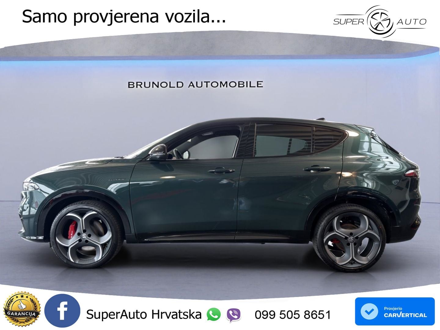 Alfa Romeo Tonale 1.5 VGT (174 KS) Hybrid TCT LED+GR SJED+ACC