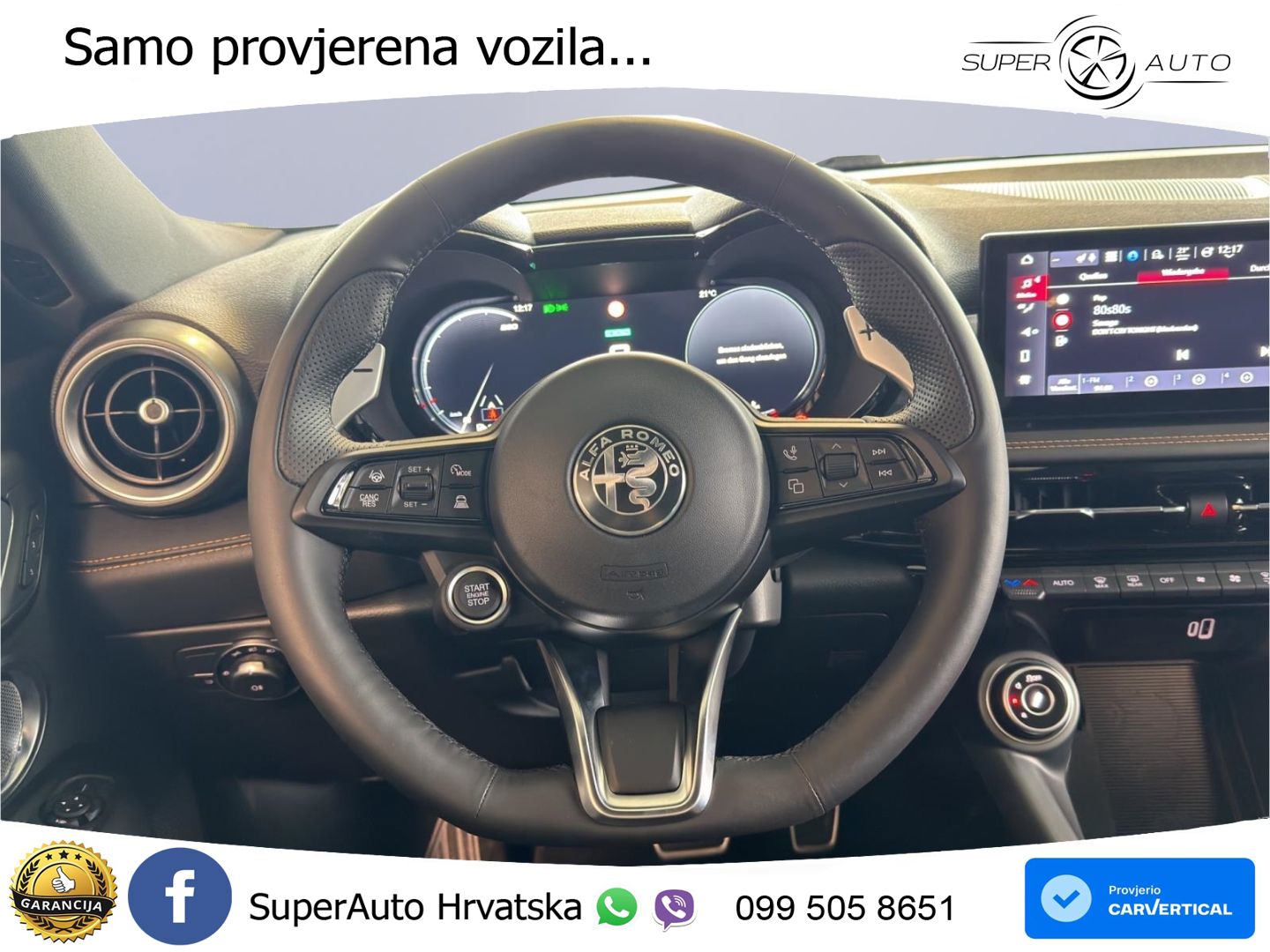 Alfa Romeo Tonale 1.5 VGT (174 KS) Hybrid TCT LED+GR SJED+ACC