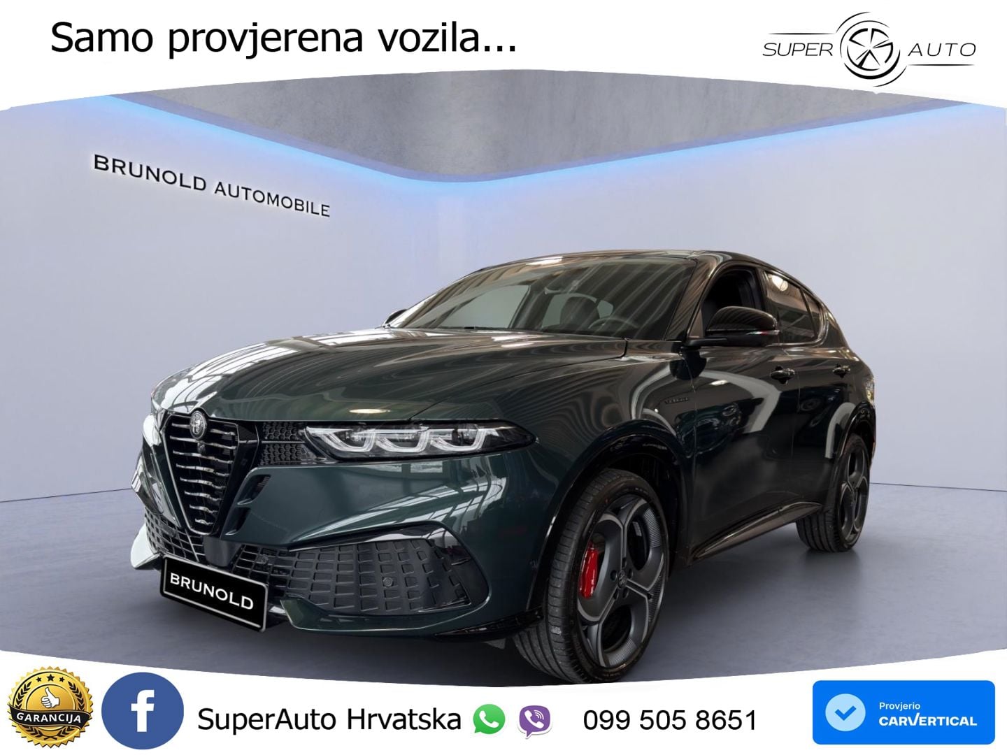 Alfa Romeo Tonale 1.5 VGT (174 KS) Hybrid TCT LED+GR SJED+ACC