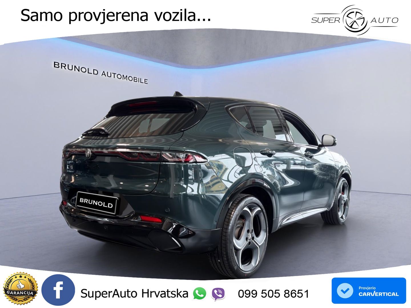 Alfa Romeo Tonale 1.5 VGT (174 KS) Hybrid TCT LED+GR SJED+ACC