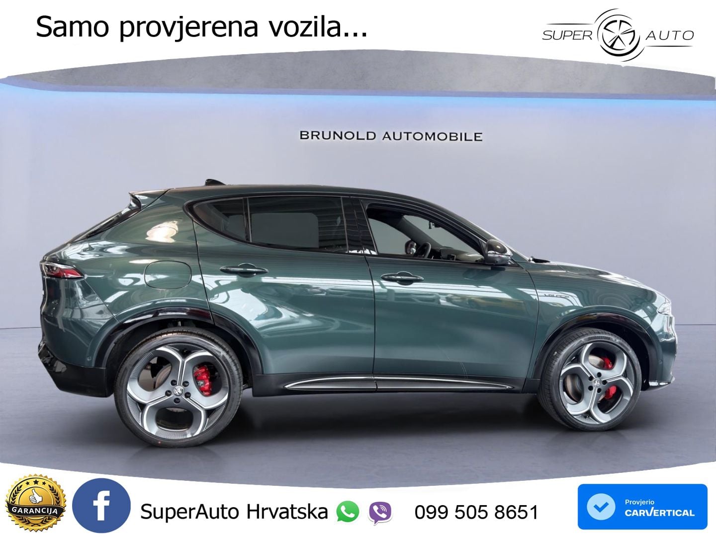 Alfa Romeo Tonale 1.5 VGT (174 KS) Hybrid TCT LED+GR SJED+ACC