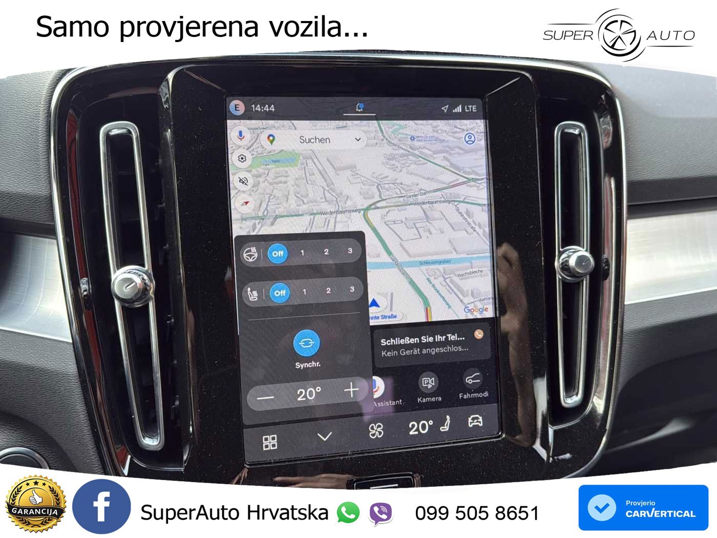 Volvo XC40 2.0 B3 163 KS Automatic LED+GR SJED+ACC