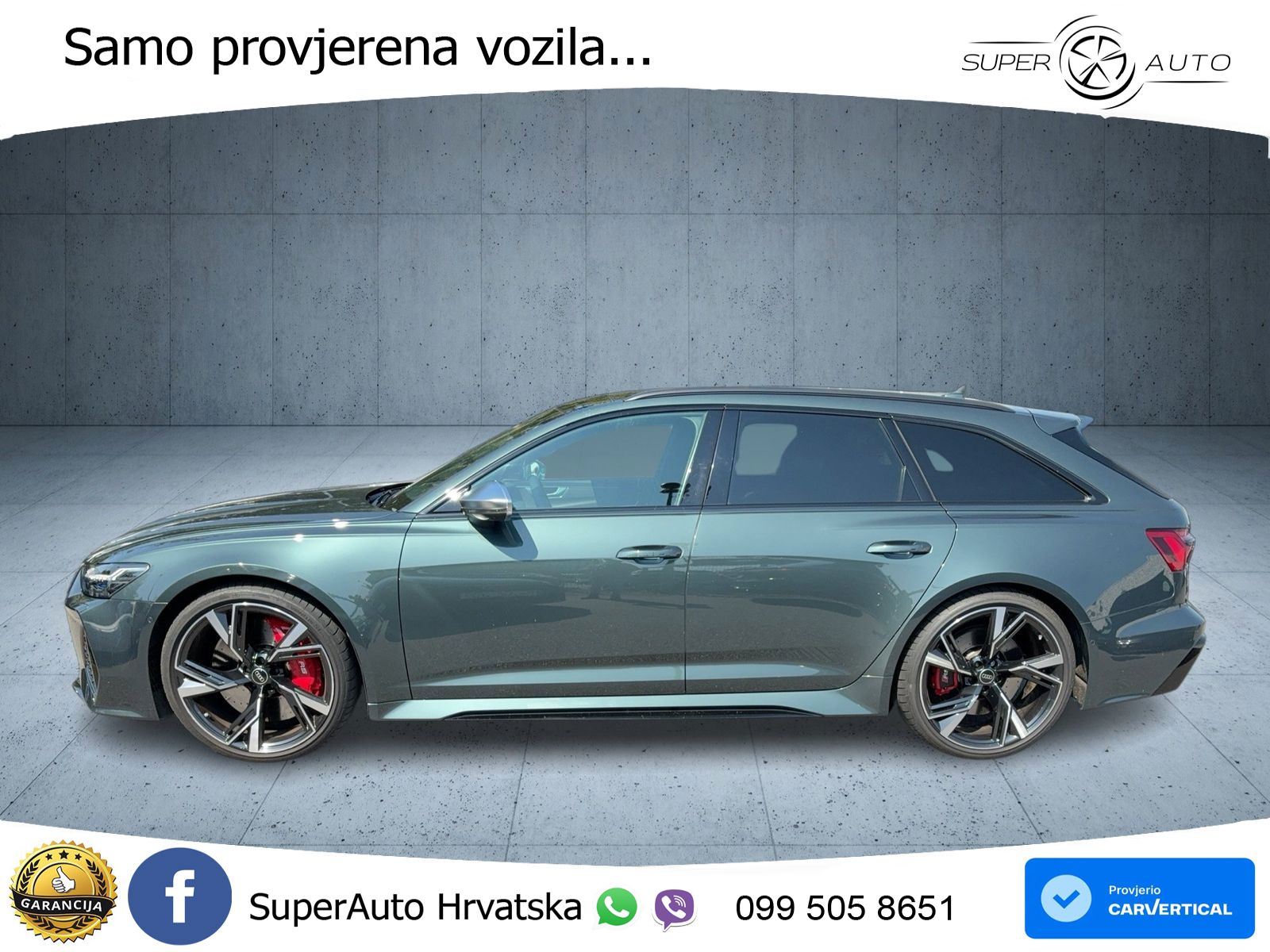 Audi RS6 Avant 4.0 TFSI V8 (600 KS) quattro Tiptronic LED+GR SJED+ACC