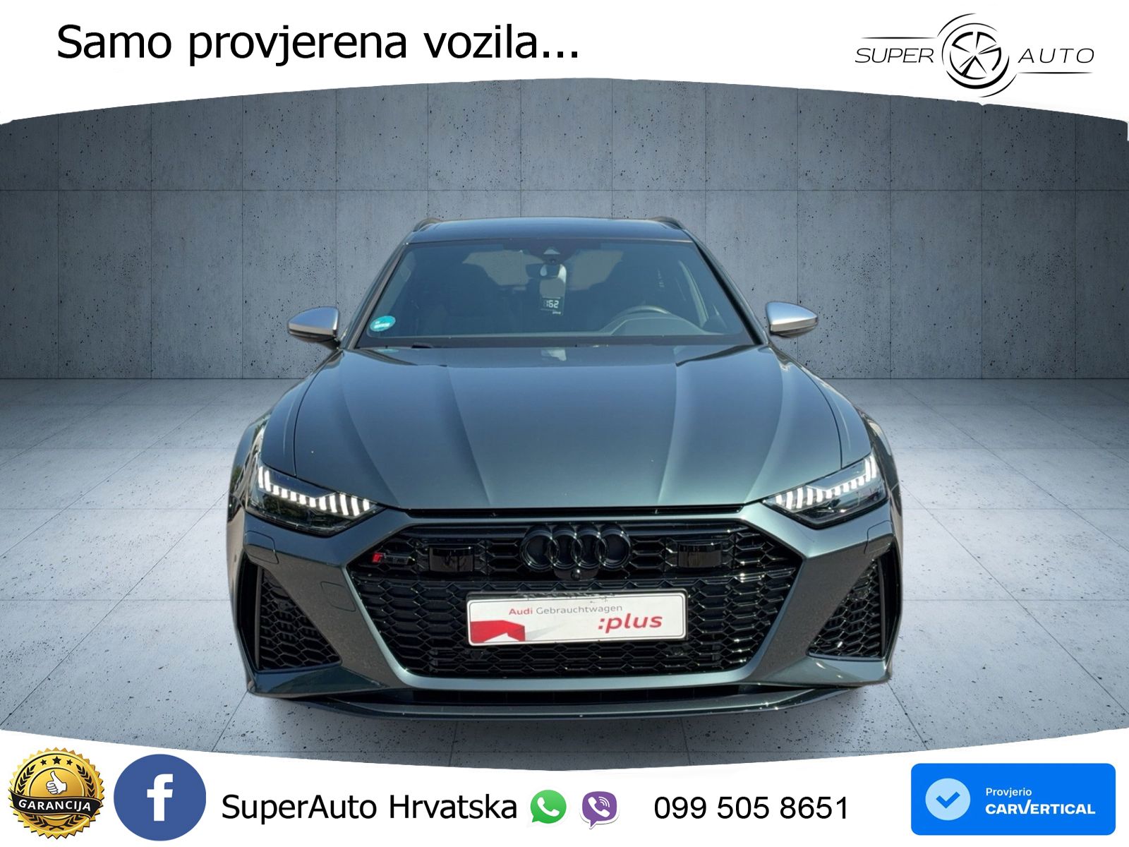 Audi RS6 Avant 4.0 TFSI V8 (600 KS) quattro Tiptronic LED+GR SJED+ACC