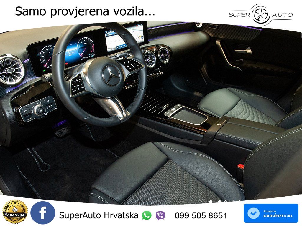 Mercedes-Benz A 180 7G-DCT LED+GR SJED+ACC