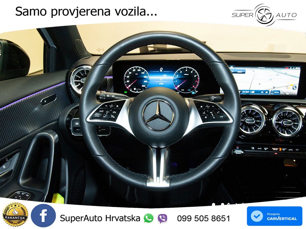 Mercedes-Benz A 180 7G-DCT LED+GR SJED+ACC