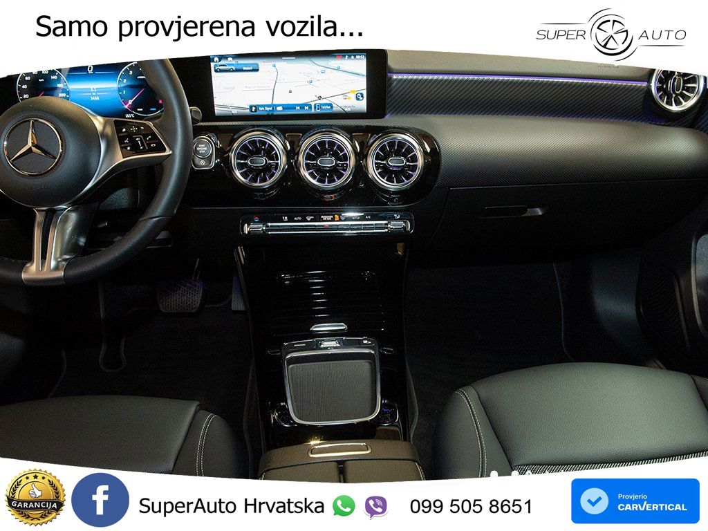 Mercedes-Benz A 180 7G-DCT LED+GR SJED+ACC